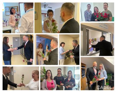 Mezinárodní den žen u nás na poliklinice 